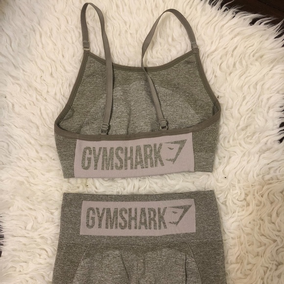 Gymshark Pants - Gymshark Flex Collection: Khaki marl set